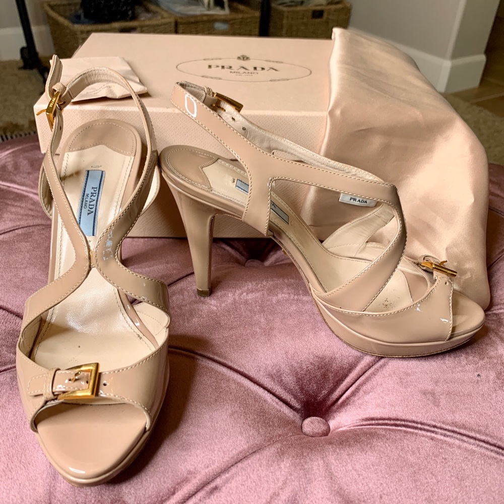 Prada Nude Heels